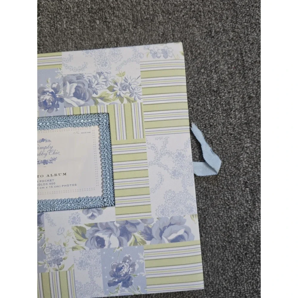 Simply Shabby Chic Floral Photo Album Holds 100 Photos New No.054-25-0342